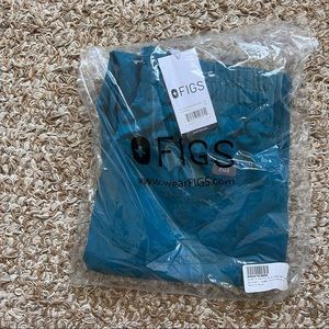 figs zamora jogger scrubs size xs pacific blue